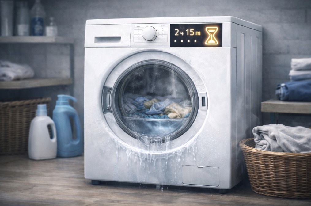 Стиральная машина долго стирает и не переходит к следующему этапу
