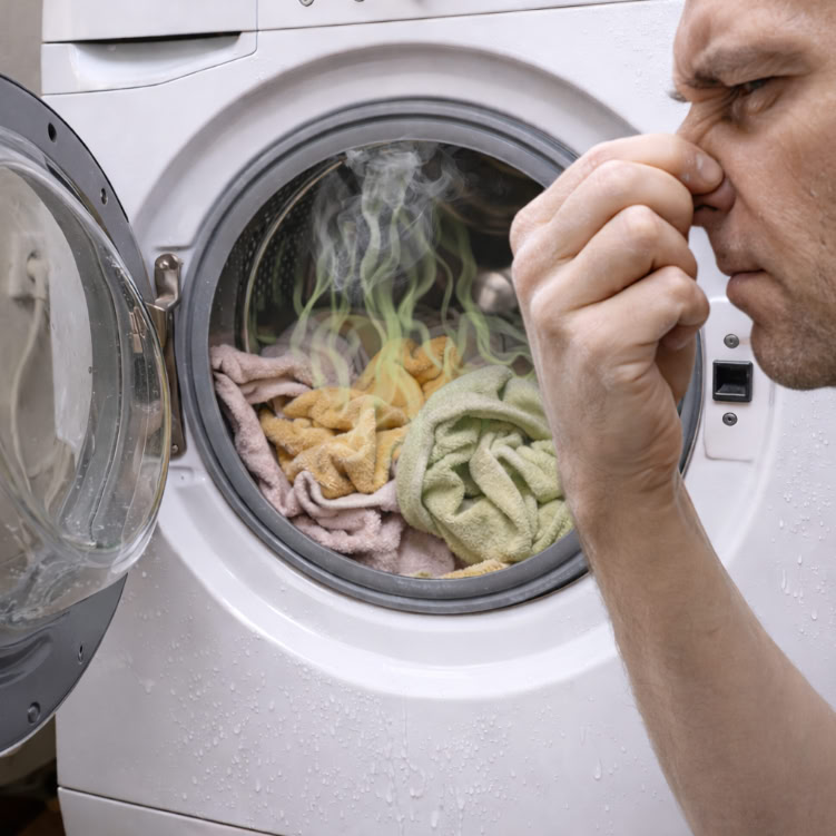 Неприятный запах из стиральной машины после стирки — причины и решение