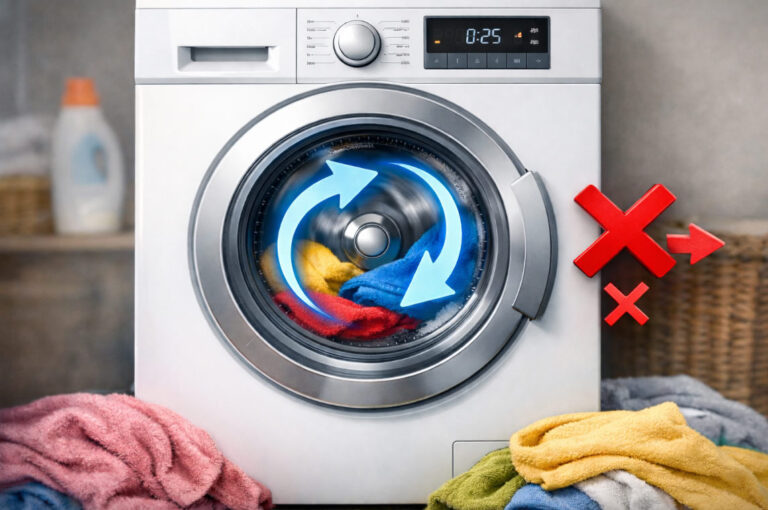 стиральная машина крутит барабан только в одну сторону