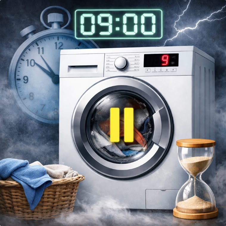 Стиральная машина зависает на 9 минуте — причины и что делать