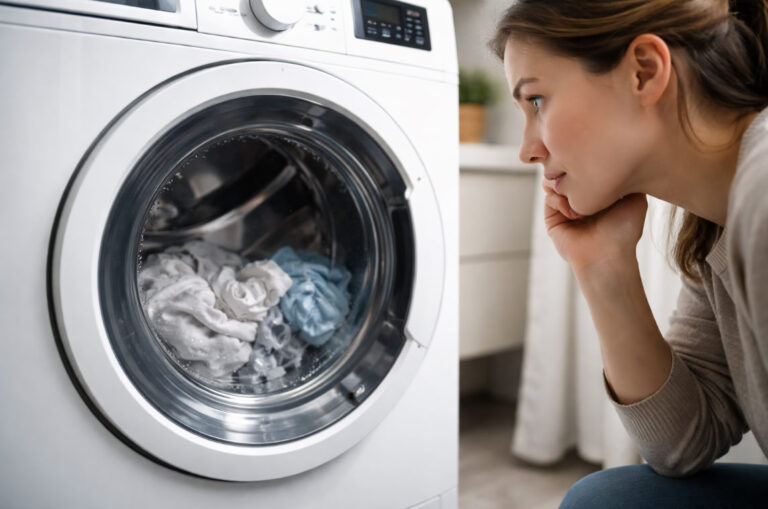 стиральная машина делает паузы во время стирки